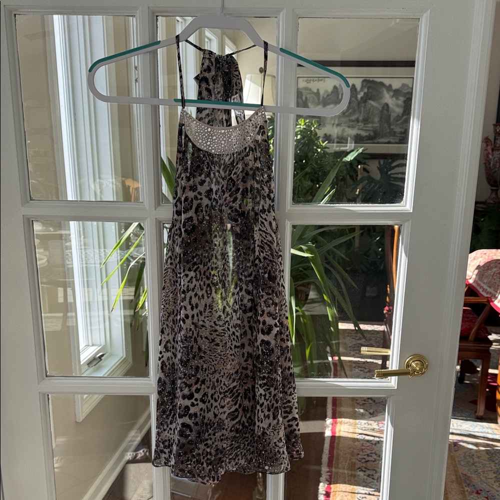 Victoria's Secret Leopard Print Chemise